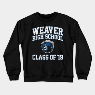 Weaver High School Class of 19 (Scream) Crewneck Sweatshirt
